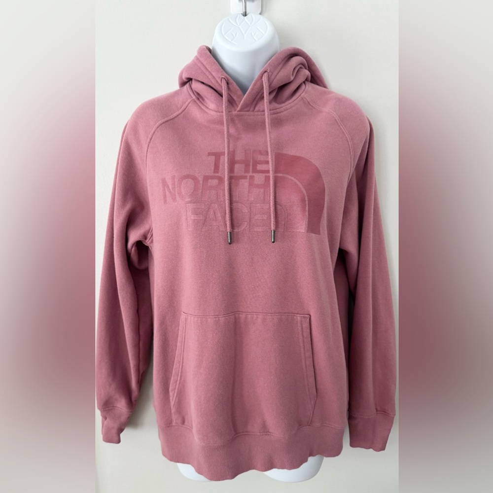 The North Face TNF Hoodie Sweatshirt Size M Mauve